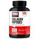 עבור FACTOR Collagen Peptides, Collagen for Women and Men Made with hydrolyzed Bovine Collagen type 1 & 3 עבור שיער בריא, עור, ציפורניים, ופרקים, איכות Premium, non-GMO, 120 גלולות קולגן