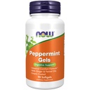 Now Foods Supplements, Peppermint Gels עם שמן ג'ינג'ר וחונל, Enteric Coated, Digestive Support*, 90 Softgels