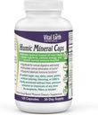 Vital Earth Minerals Humic Minerals Capsules - 70+ Trace Minerals with Naturally Occurring Fulvic Acid, Alkalizing Mineral Supplement for Detox, Gut Health, Wellness, 120 Count