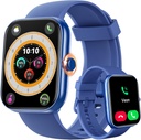 ENOMIR Smart Watch for Women Men (Answer/Make Calls) תואם ל-iPhone/אנדרואיד/Samsung, Alexa Built-in, [1.91" HD Screen] Waterified Fitness Watch with Heart Rate/Sleep/SpO2 Monitor(כחול)