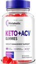 לייצר מעבדות Metabolic Solutions Keto+ACV מסטיקמי לירידה במשקל מתקדם, Apple Cider Vinegar, ביקורות רשמיות (60 מסטיקנים)