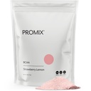 Promix BCAA Post-Workout אנרגיה אבקה - 5g Micronized BCAAs, סוכר חינם, צמחי מבוסס, טבעוני, Keto - Strawberry לימון - 30 משרתים (Pack of 1)