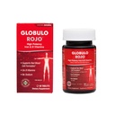 Globulo Rojo Iron תוסף - גלולות תוספת דיאטה עם ויטמין ברזל ו B גבוה, 60 טבליות