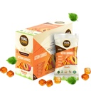 Peach Flavor - 4in-1 אנרגיה חניכיים לאנרגיה, hydrtion, Immunity, Recovery. שיפור וביצועים מבוסס צמחים וגלוטן חינם 12 באגים, 10 חניכיים כל אחד.