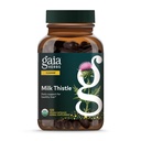 גאיה Herbs Milk Thistle - Liver תוסף & ניקוי תמיכה כדי לעזור לשמור על תפקוד חי בריא * - 120 קפסולות טבעוניות (40 יום אספקה)