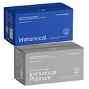 חבילת תוסף Immunocal של 2 - 1 רגיל ו 1 פלטינום - חלבון Whey חלבונים Isolate ו Glutathione Precursor - 30 משרתים