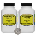 Manganese Sulfate (MnSO4(H2O) 99% אבקת AR דרגה 1 Lb בשני בקבוקי חלל-Saver