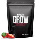 Xwerks לגדול 100% ניו זילנד Grass פד Whey חלבון, 25g Pure Isolate אבקת חלבון Per המשרת, All Natural Paleo ו- Keto Friendly, Soy Freeten Free Easy to Digest, Strawberry, 30 משרתים