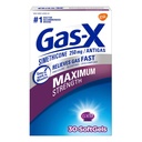 גז-X כוח מקסימלי גז סיוע Softgels עם Simethicone 250 מ"ג - 30 Count