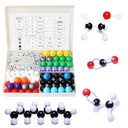 LINKTOR כימיה מולקולרית מודל Kit (239 פיסות), סטודנט או מורה להגדיר עבור למידה כימית אורגנית ולא אורגנית, מוטיבציה Enthusiasm ללמידה ו-Raising Space Imagination
