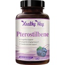 150mg Pterostilbene Supplement - Once Daily Antioxidant Supplement for Healthy Aging Immune Heart Skin and Brain Support - Naturally Derived Non-GMO & Made in the USA (180 Servings)