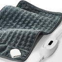 Heating Pad for Back Pain and Term Cramps, FSA HSA Eligible, 12 "x 24" גדול אלקטריק אדפטס, כאבי שרירים, Arthritis, Shoulder, 2H Auto Shut Off, Machine Washable, Moist ו- יבש יבש
