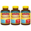 הטבע יצר נפט אורגני Flaxseed Oil 1400 מ"ג 700 מ"ג אומגה 3 100 Softgels 3 PACK