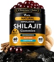 חניכיים ההימלאיה Shilajit לגברים ונשים - תמיכה טהורה של גברים מסטיק - סוכר חינם מסטיקמי בתוספת Fulvic Acid - תמיכה בריאה, Immune & אנרגיה - 60 הרוזן