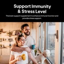 Doctor Morse's Brain & Nervous Systems Support - Support Immunity & Stress Level - Naturopath Formulated Nootropic תוסף - גינקו Leaf, Gotu Kola, Astragalus Root & Butchers Broom - 90 קפסולות
