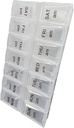 פעמיים ביום גלולות מארגנת, יום שבועי ו- Night Container, Day ו- Night Medicine או ויטמין עבור בוקר או לילה AM הפרדה (3)