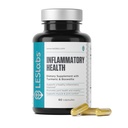 les Labs Inflammatory בריאות - תמיכה משותפת, תפקוד שרירים ומנוחה, ניידות - Turmeric, Boswellia, Quercetin, ג'ינג'ר & CoQ10 - Non-GMO - 60 קפסולות