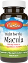 קרלסון - Right for the Macula, Clinically Proven to Support Vision Health, Macular Health, Blue Light Protection & Eye Function, 60 Softgels