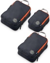 Compression Packing Cubes Set for Travel - Light Weight, Durable Clothes מאורגןer for Carry-On Luggage and Suitcases by TRIPPED Travel Gear