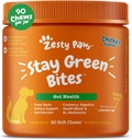 Zesty Paws להישאר ירוק Bites for Dogs - Grass Burn Soft Chews for Lawn Spots שנגרמו על ידי הכלב Urine - עם Cranberry עבור Urinary Tract & Bladder - עוף - 90 הרוזן