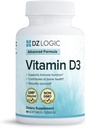Dr. Dzugan's Advanced ויטמין D3 Formula: non-GMO, Gluten Free, GMP Certified: 90 Softgels 5000IU: Immune Function, Bone Health