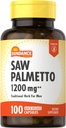ויטמין Sundance Saw Palmetto 1200 מ"ג - 100 קפסולות, Pack of 2