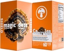 Magic DozeTM טורקיה Tail Mushroom קפסולות - 60 קפסולות לתמיכה בחיסון ובריאות העיכול