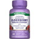The Truth Elderberry Immune Complex | 60 טבליות Chewable