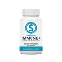 חברת קניות Annuity Brand Premium Immune + Formula - Daily Immune Support with Reishi Mushroom, Echinacea, American גינזנג, ויטמין C & Zinc - תומך רמות אנרגיה ואנרגיה מנטליות (60 קפסולות)