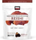 עבור FACTOR מודרני Mushrooms Soft Chews, Reishi Mushroom תוסף כדי לתמוך שינה, לחץ הקלה, ו Longevity, Antioxidants תוספת, טעים שוקולד Butter גביע פלאמור, 30 צ'יפס רך
