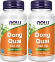 עכשיו תוספים, Dong Quai (אנג'ica Sinensis) 520 מ"ג, תמיכה נשית *, 100 קפסולות Veg (Pack of 2)