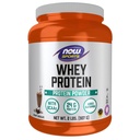 עכשיו מזונות ספורט תזונה, חלבון Whey, 24 G עם BCAAs, אבקת שוקולד Creamy, 2-Poundy