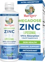 MaryRuth Organics Nutritional Supplement | Liposomal Liquid Zinc Supplement with Vitamin E | Overall Health and Skin Care | Blueberry | Vegan, Non-GMO, Gluten Free, No Sugar Added | 15.22 Fl Oz