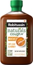 Robitussin Naturals Honey and Ivy Dietary Supplement Relieves Occasional Cough Associated with Hoarseness, גרון יבש ו Irritants, 8.3 oz