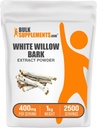 BulkSupplements.com White Willow Bark Extract אבקת - Herbal Supplement, White Willow Bark אבקת Gluk -ten Free, 400 מ"ג עבור המשרת, 1kg (2.2 lbs) (Pack of 1)