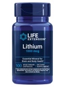 Life Extension Lithium, 1000 mcg - Lithium Orotate - מסייע לשמור על תפקוד קוגניטיבי וזיכרון - נמוך-Dose פורמולה - non-GMO, Gluten-Free, Vegetarian - 100 קפסולות