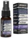 ב-NIT Melatonin Liquid Sleep Support Spray, IGTM Non-GMO Tested, Lavender Flavor, Sleep Support for Adults, 3mg Melatonin per Spray, 1 fl oz