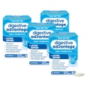 יתרון Digestive Lactose Defense Enzymes + Probiotics for Women & Men Occasional Bloating, Lactose Breakdown, Minor Abdominal Discomfort, Immune Support, 96 קפסולות הרוזן (4 Pack)