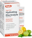 רוגבי סוכר-Free hydroting Electrolyte אבקת Packs - שתיה אבקת Packets עם 5 ויטמינים - הידרציה משופרת - לימון טבעי - Lime Flavor - 10 Stick Packs - 0.45 Oz כל אחד (1 Pack)