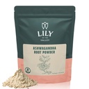 LI OF THE VALLEY Ashwagandha Rootאבק - Withania Somnifera - מקורו בהודו - No Filler No Additives - Indian גינזנג טבעוני & Gluten Free - ארוז ב Pouchable (16oz, 453g)