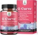 G-Curve Butt and Breast Growth Capsules - Horny Goat Weed Muira Puama & Maca Root for Butt Growth Support - Advanced Herbal Formula - Supports Bigger Butt & Bigger Breast - Easy to Swallow - 60 Count