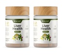תוספי מזון Liver Health & Detox תוסף - תמיכה טבעית לבריאות Liver ו- Digestive, 60 קפסולות צמחוניות (2-Pack)