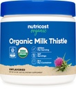 חומצות חלב אורגניות (Silybum Marianum) 8 oz per Container (Unflavored) - Non-GMO, Gluten-Free