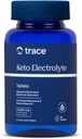 Trace מינרלים Keto Electrolyte Tablets - תוספת אלקטרוליטית ל- Aid Against Dehydration - תוסף סיום עם מינרלים - תמיכה ביצועים ושיקום שרירים - 90 טבליות (15 משרתים)
