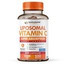Absorption High Absorption, Immune System & Collagen Booster, High Dose Fat Soluble Immunity Support Ascorbic Acid, Natural Vegan