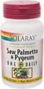 עמידת בטיחות ראתה את פאלטו ואת Pygeum One Daily - 30 קפסולות