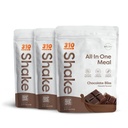 310 Nutrition – All-In-One Meal Replacement Shake - New Formula with Fiber Rich Vegan Superfood Blend - Natural Sweeteners - Low Carb Shake, Keto & Paleo Friendly - Gluten Free - 26 Essential Vitamins & Minerals - Triple Flavor Pack