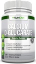 Calcium D-Glucarate - 500 מ"ג - 120 קפסולות ירקות - כוח עליון לתמיכה בתהליכים ניקוי, אסטרוגן מטאבוליזם וההורמונל איזון - מסייע עם Prostate, חזה ומושבה בריאות בריאות