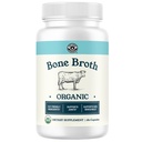 Grass-Fed Bone Broth קפסולות עם קולג'ן מאבקת העצם האורגנית. תוספת משותפת לציפורים, שיער, מפרקים ובריאות העיכול* תמיכה. גוט ידידותי-Ingredients, 180 קפסולות